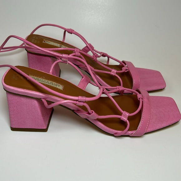 Pink Straps Heels - Picture 6 of 10